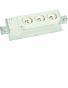 Przepust kablowy 3-krotne gniazdo zasilające 230V do VUxxx VZ00UPF Hager 2