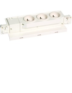 Przepust kablowy 3-krotne gniazdo zasilające 230V do VHxxx VZ00HWF Hager 2