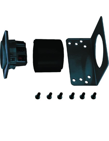 Gniazdo szwajcarskie, z uchwytem do płyty perforowanej VZ00CH Hager