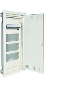 volta Rozdzielnica VDI do ścian szkieletowych (GK) 4R PatchPanel, 3xgniazdo 230V VH48NWP Hager 2