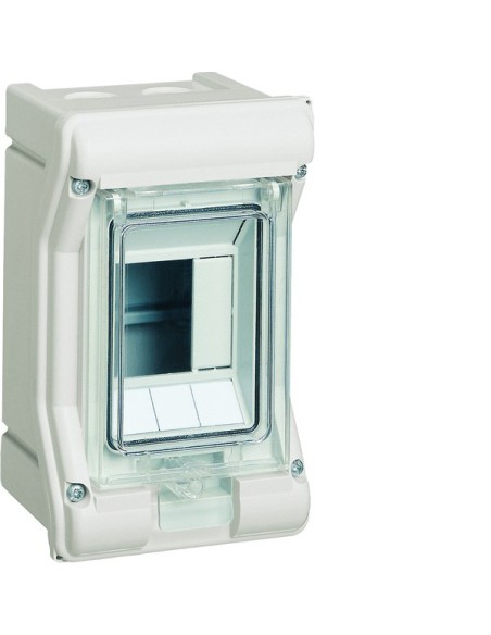 vector outdoor Rozdzielnica n/t IP65 odporna na UV przetłoczenia 1R/3M (1x3) VE103PN Hager