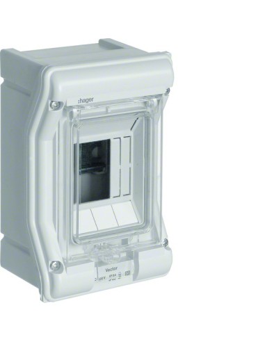 vector II Rozdzielnica IP65 1R/3M VE103L Hager