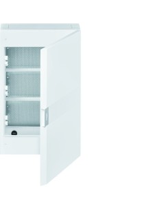 vega Rozdzielnica natynkowa teletechniczna 3R IP40, drzwi białe VB318MP Hager 2