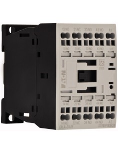 Stycznik pomocniczy, 110 V 50 Hz, 120 V 60 Hz, 3 zestyk zwierny, 1 zr, Zaciski sprężynowe Push-In, Praca AC 2