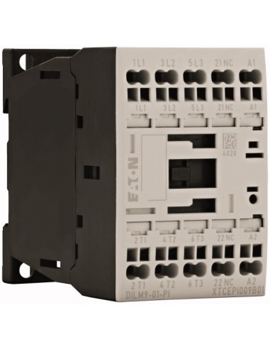 Stycznik mocy, 3-biegunowe, 380 V 400 V 4 kW, 1 zr, 220 V 50/60 Hz, Praca AC, Zaciski sprężynowe Push-In