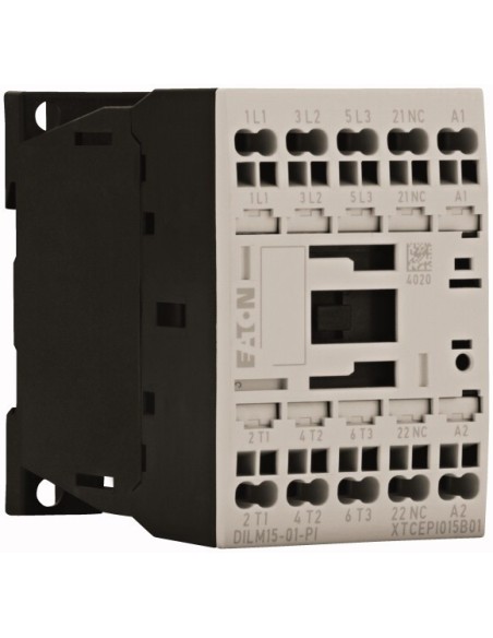 Stycznik mocy, 3-biegunowe, 380 V 400 V 7.5 kW, 1 zr, 220 V 50/60 Hz, Praca AC, Zaciski sprężynowe Push-In