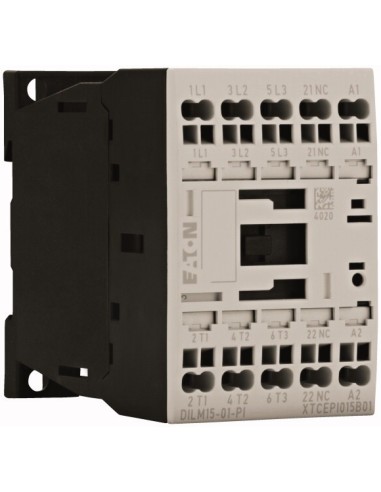 Stycznik mocy, 3-biegunowe, 380 V 400 V 7.5 kW, 1 zr, 230 V 50/60 Hz, Praca AC, Zaciski sprężynowe Push-In