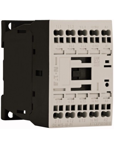 Stycznik mocy, 3-biegunowe, 380 V 400 V 7.5 kW, 1 zestyk zwierny, 24 V DC, Praca DC, Zaciski sprężynowe Push-In