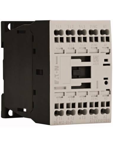 Stycznik mocy, 3-biegunowe, 380 V 400 V 5.5 kW, 1 zr, 24 V DC, Praca DC, Zaciski sprężynowe Push-In