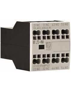 Moduł wyłącznika pomocniczego, 4-biegunowe, I 16 A, 2 zestyk zwierny, 2 R, Mocowanie do płyty czołowej, Zaciski sprężynowe Push 2