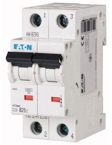 Wyłącznik nadprądowy 2P B 32A 6kA AC CLS6-B32/2-DP 270377