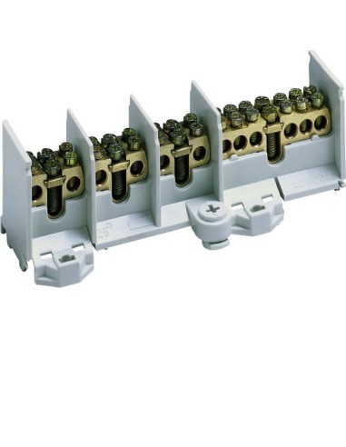 Zaciski rozgałęźne 4-polowe 25/2x16mm2 K37N Hager