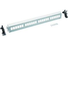 Patch Panel 24M Keystone, bez modułów, szyna TS lub płyta montażowa FZ24MK Hager 2