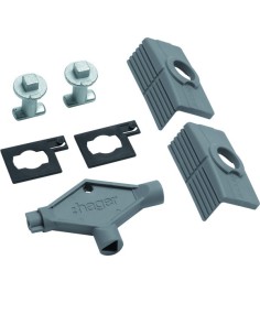 orion+ Wkładka metal czworokątna 6mm FL82Z Hager 2