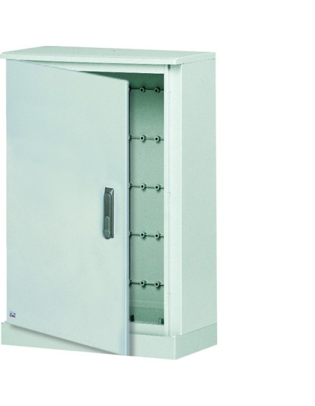 orion+ Obudowa poliester 600x600x300mm, IP65, PANEL-struct., z cokołem, d.pełne FL320B Hager