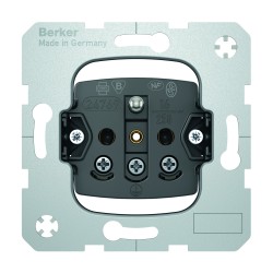 Berker One.Platform gniazdo pojedyncze 2p+z zaciski śrubowe mechanizm Hager 396380 - hurtownia elektryczna Amper.pl