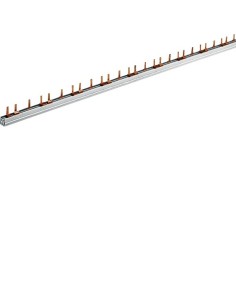 Szyna grzebieniowa kołkowa pozioma 3P 10mm2 do modułowych rozłączników bezpiecznikowych L7xM KB309N Hager 2