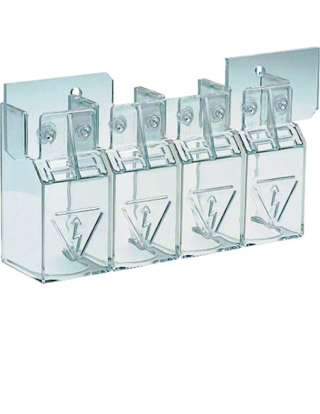 Osłony przyłączy - górna/dolna, 4P, HAx rozmiar 2 / HIM406-HIM408, 63-100A HZC214 Hager