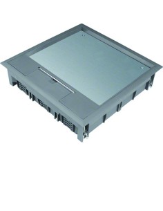 tehalit.VE-EE Pokrywa uchylna VQ12 244x244 wykładzina 12mm stal szary PA VQ12127011 Hager 2