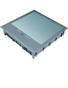 tehalit.VE-EE Pokrywa uchylna VQ12 244x244 wykładzina 5mm stal szary PA VQ12057011 Hager 2