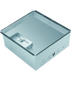 tehalit.VE-EE Zestaw - Puszka podłogowo-montażowa Q06 stal nierdzewna UDKPQ06E Hager 2