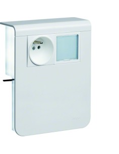 tehalit.SL Nośnik urządzeń 20x115 2P+E / LED biały SL20115925F9010 Hager 2