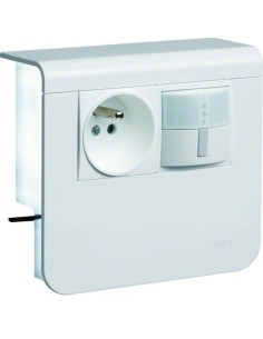 tehalit.SL Nośnik urządzeń 20x55 2P+E / PIR biały SL20055926F9010 Hager 2