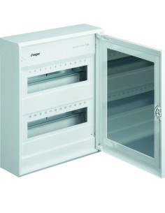 tehalit.BR/BRN Skrzynka rozdzielcza 24mod z przezroczystymi drzwiami krem G44049001 Hager 2