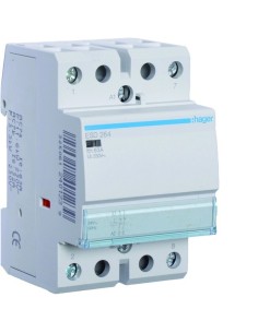Stycznik 24V AC 2NC 40A AC-7a/b ESD264 Hager 2
