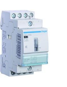 Przekaźnik instalacyjny cichy 24V AC/DC 2NO+2NC 16A ERD418S Hager 2