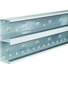 tehalit.BRS Podstawa 210mm 2 komory, stal, biały BRS652101D9010 Hager 2