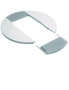 tehalit.tehalit.DA200 Rozeta maskująca do DA200-80 kolumna dwustronna biały DAC2809010 Hager 2