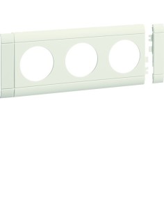 tehalit.WA Maskownica 3-krotna ABS bezhalogenowy krem GB080309001 Hager