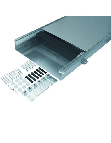 tehalit.BK Kanał współpoziomy wanna stalowa BKW 500x(80-120)mm stal BKW500080 Hager