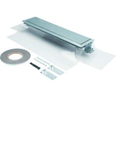 tehalit.BK Końcówka kanału boczna folia ochronna BKFD 500x(45-70)mm stal BKFDE500045 Hager 2