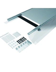 tehalit.BK Kanał współpoziomy boczna folia ochronna BKF 500x(105-150)mm stal BKF500105 Hager 2