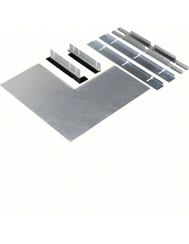 tehalit.BKB Pokrywa kąt zew ze szczotką 250x85mm stal BKB2508553B Hager