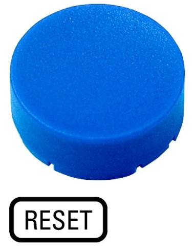 Wkładka przycisku wystająca niebieska 218249