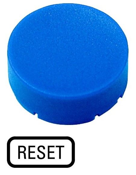 Wkładka przycisku wystająca niebieska 218249