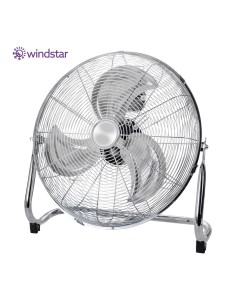 Wentylator podłogowy VIENTO 100W SREBRNY 2