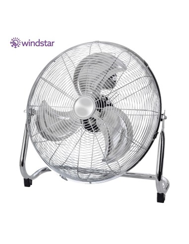Wentylator podłogowy VIENTO 100W SREBRNY