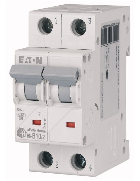 Wyłącznik nadprądowy 2P B 10A 6kA AC xPole Home HN-B10/2 194859