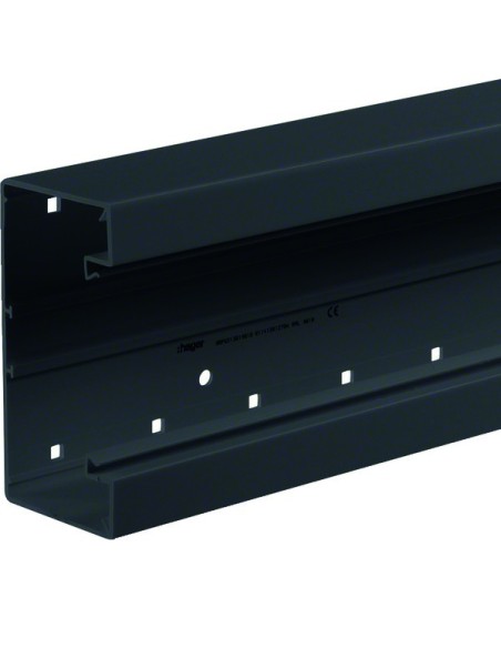 tehalit.BRP Kanał PVC podstawa 65x130 czarny BRP6513019011 Hager