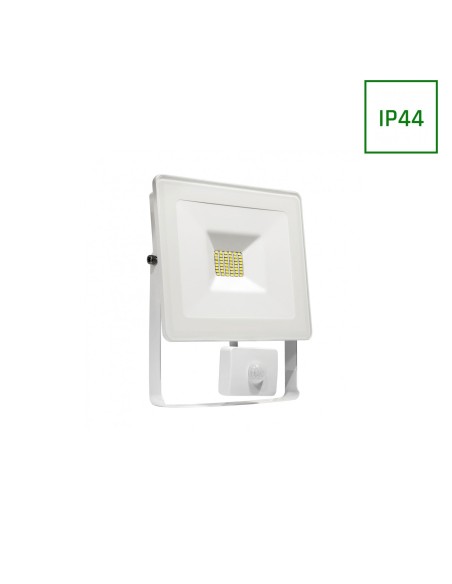 NOCTIS LUX SMD 120st 230V 10W IP44 WW WALLWASHER white with sensor  850lm biała ciepła