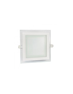 FIALE ECO LED SQUARE 230V 6W IP20 WW SUFITOWE oczko szklane 310lm biała ciepła 2