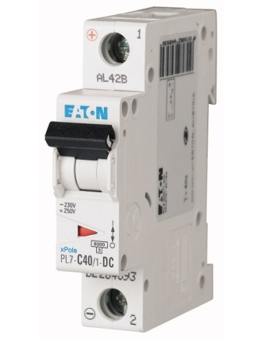 Wyłącznik nadprądowy 1P C 40A 10kA DC PL7-C40/1-DC 264893
