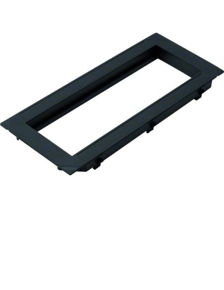tehalit.GB-EG Ramka 45x135 3-krotna do GBVR300/400 PA czarny GBMBV34R3 Hager