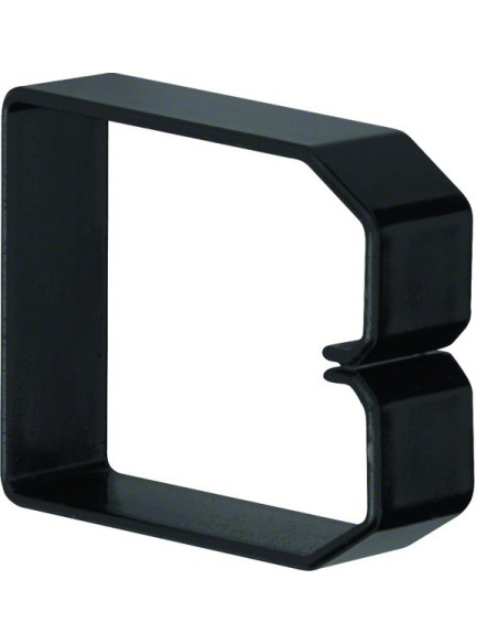 tehalit.BA6 Klamra do przewodów 80x60, czarny B800603 Hager