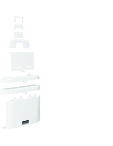 tehalit.ateha Rozgałęźnik do kanału 20x75, 3D, biały ATA207589010 Hager