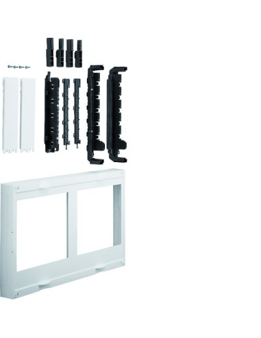 univers N Blok dla szyn zbiorczych poz. 12x5/10mm 40mm 4xNH00(8xNH000) 300x500mm UE22A4B Hager